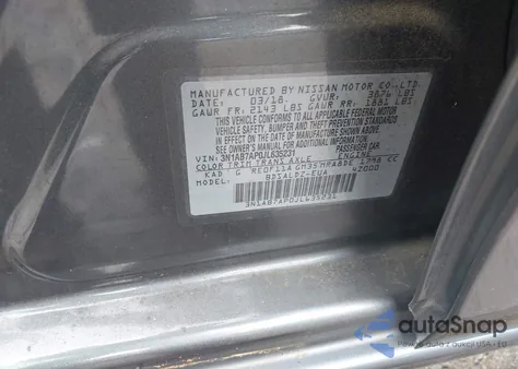 2018 Nissan Sentra Sv from USA, damaged, VIN 3N1AB7AP0JL635231